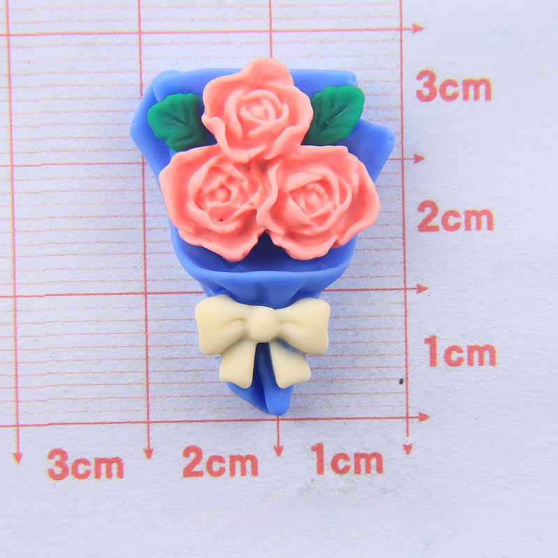 Wholesale Bouquet Resin Cream Glue Phone Case